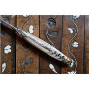 Laguiole 12 cm tire-bouchon - Corne et laiton