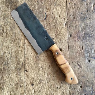 Grand Nakiri- Acier carbone forgé main