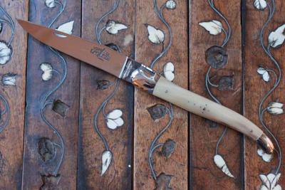 Laguiole 12 cm   - Corne et lame brillante