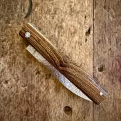 L'Olonnois - Lame pointue  Cristal- Bocote