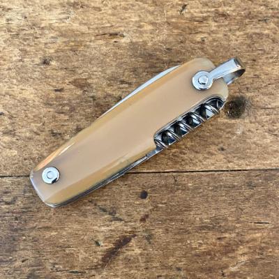 Canif 8 cm 3 pièces - Corne